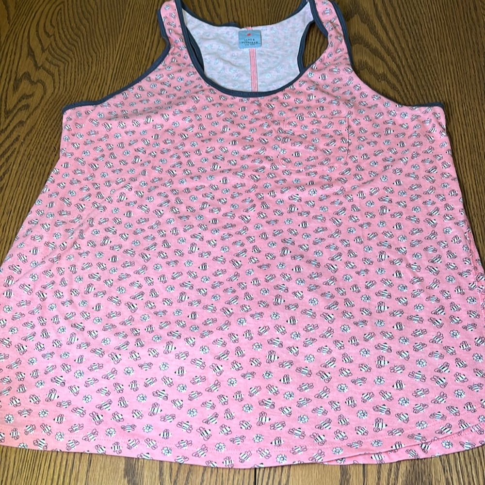 Racer back sleep top